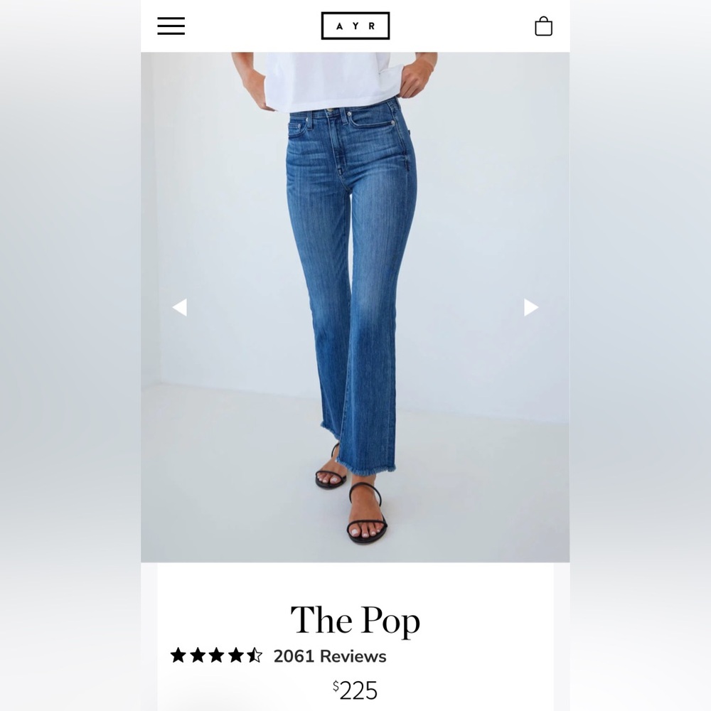 AYR Bomb Pop denim jeans - Bomba wash